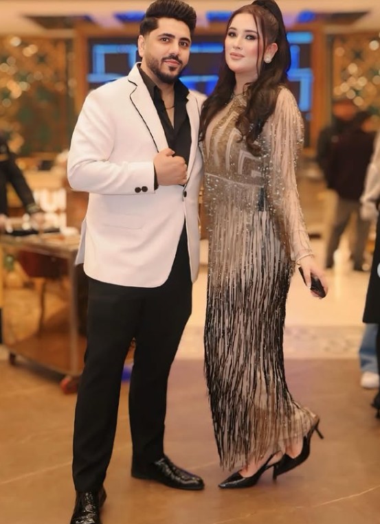 Sakshi Maggo with her husband