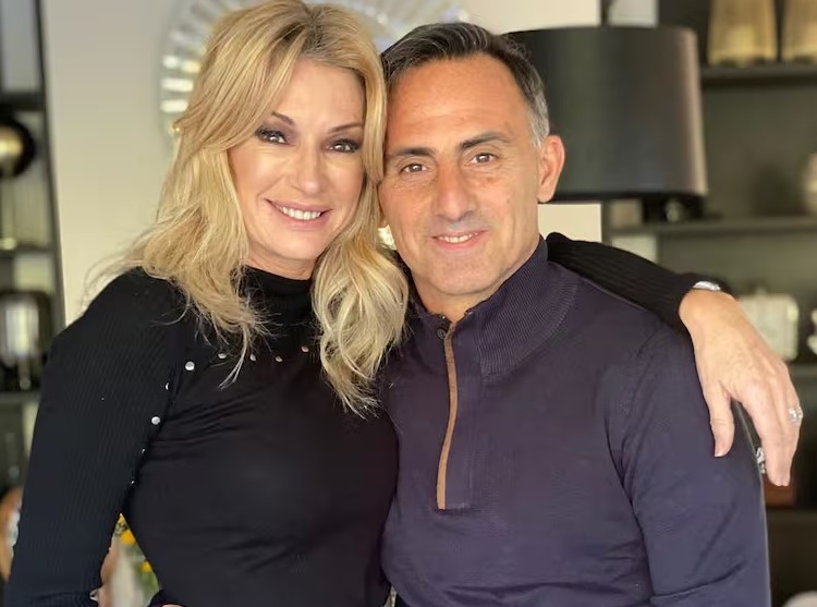 Yanina Latorre with her husband