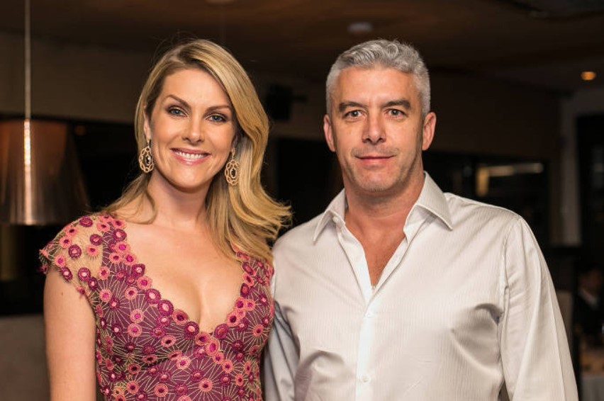 Alexandre Correa with his ex-wife Ana Hickmann