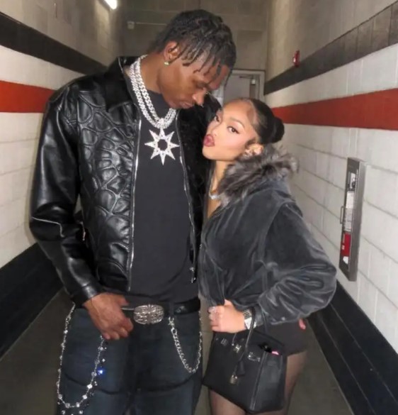 Jodie Woods with her boyfriend