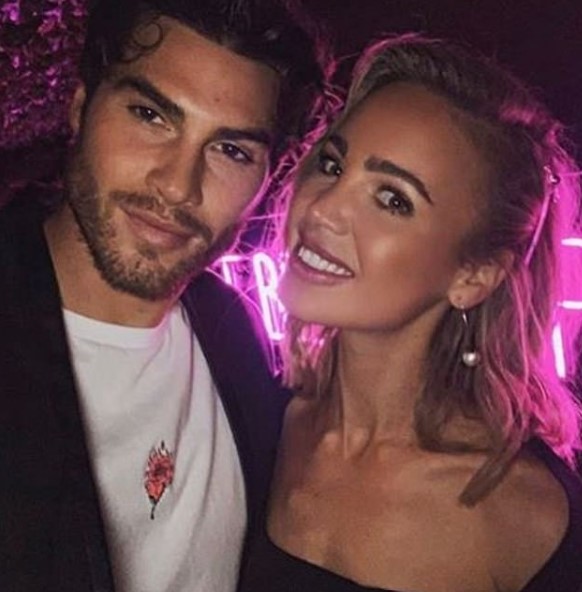 Justin Lacko with his ex-girlfriend Anita Barone-Scott