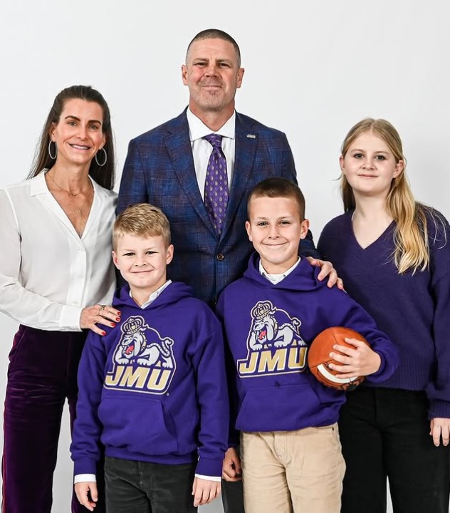 Ali Napier with her family