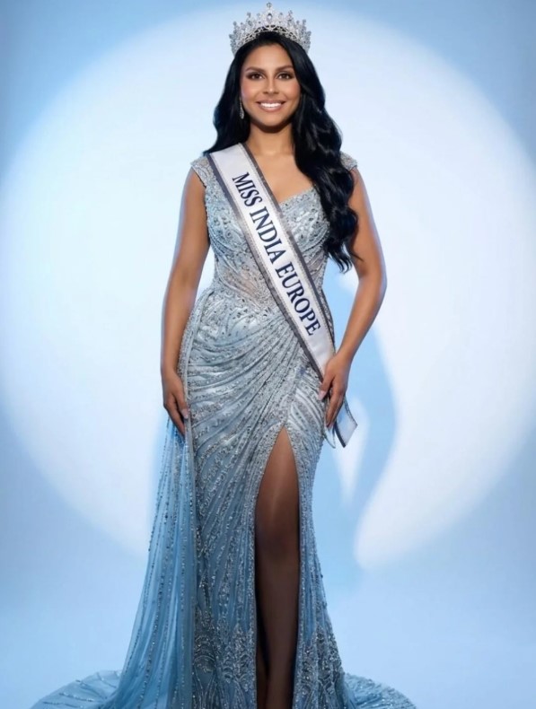 Amber Østergreen Ram Singh crowned as Miss India Europe 2025