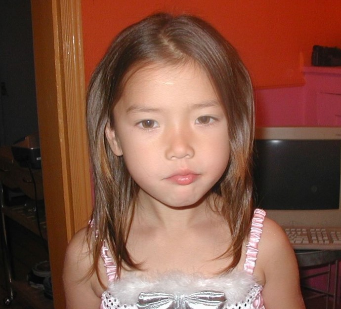 Cameron Valentina Eyre's childhood image