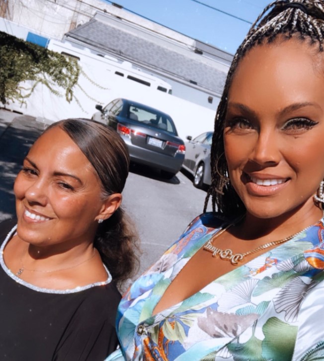 Dr. Cheyenne Bryant with her mom