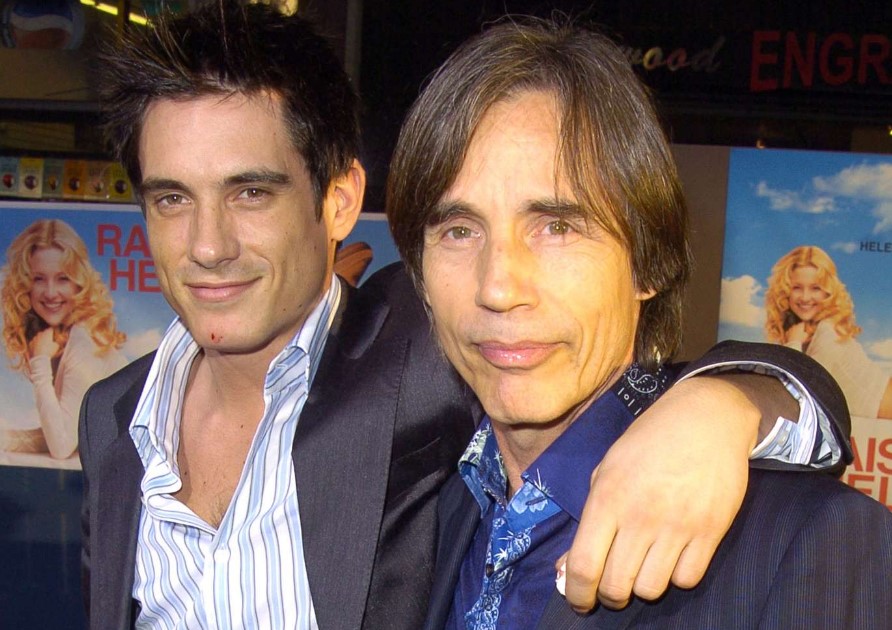 Ethan Browne and his dad