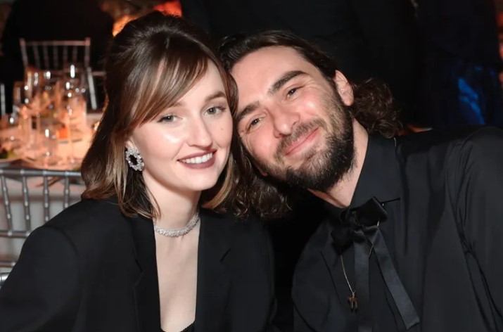 Ethan Dawes with his girlfriend Kaitlyn Dever