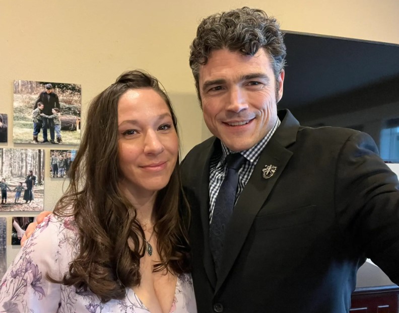 Heather Kaiser with her husband Joe Kent