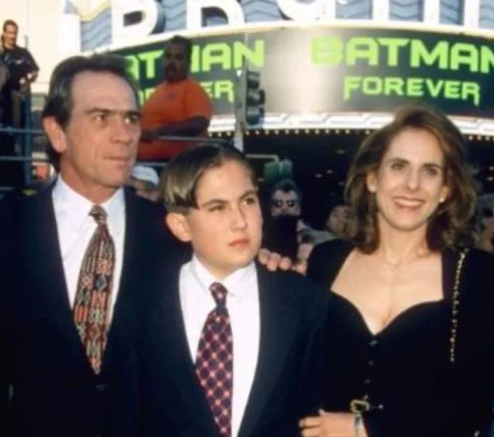 Kimberlea Cloughley with her husband and son