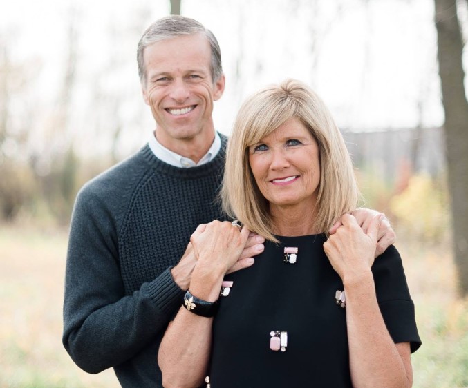 Kimberley Thune with her husband John Thune