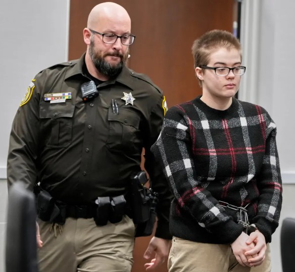 Morgan Geyser in police custody