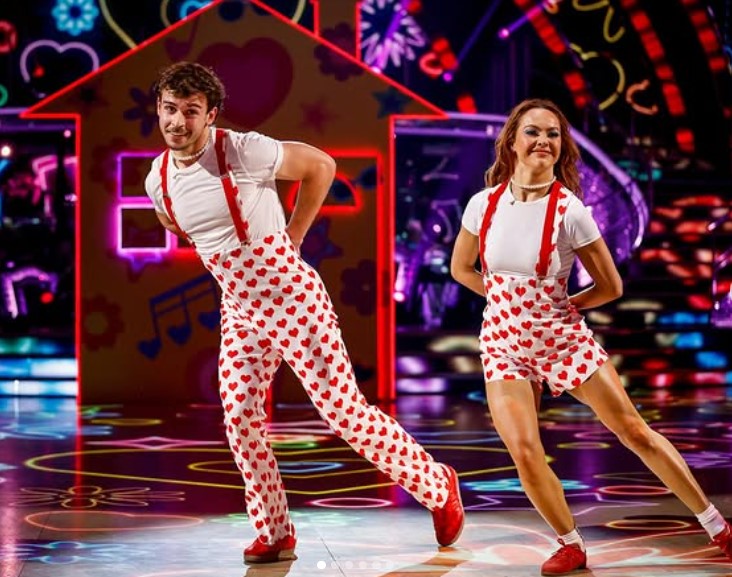 Alexis Warr on Strictly Come Dancing with George Clarke