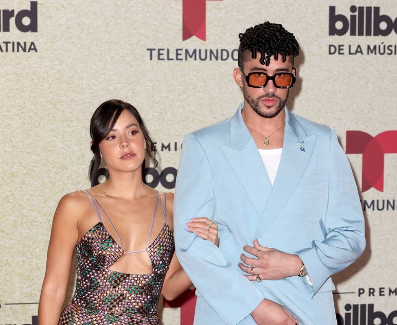 Bad Bunny with Gabriela Berlingeri