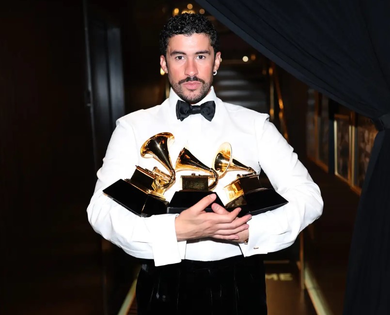 Bad Bunny won three awards at the 2026 Grammys, including album of the year