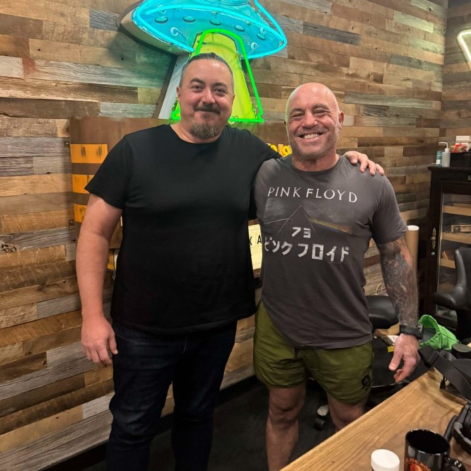 Ben van Kerkwyk with Joe Rogan