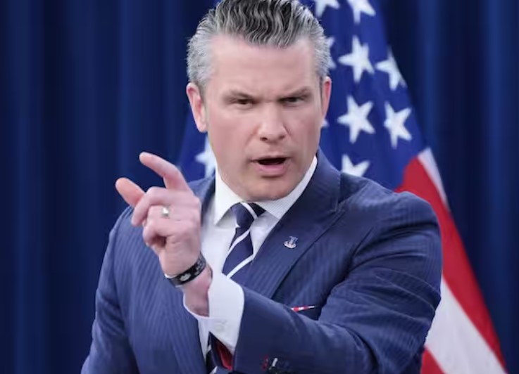 Defense Secretary Pete Hegseth attended the first service of the CREC in Washington