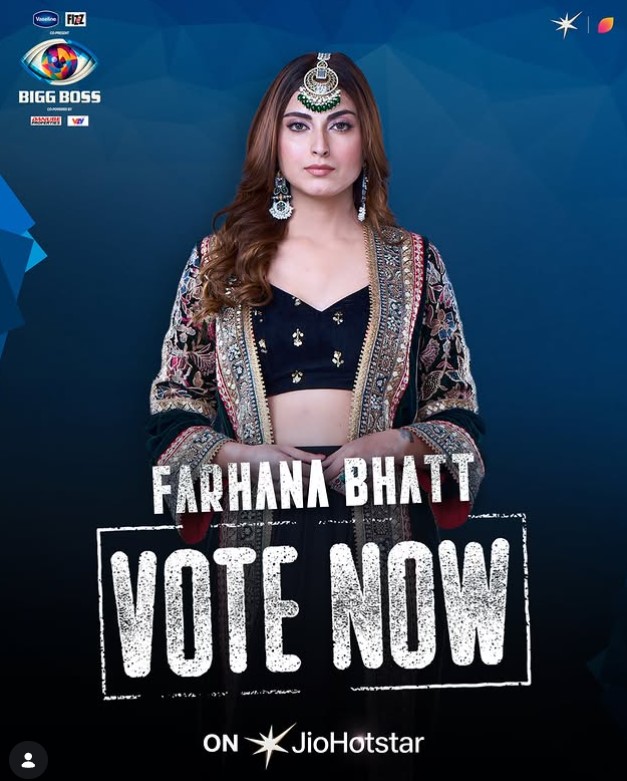 Farhana Bhatt participating in Bigg Boss 19