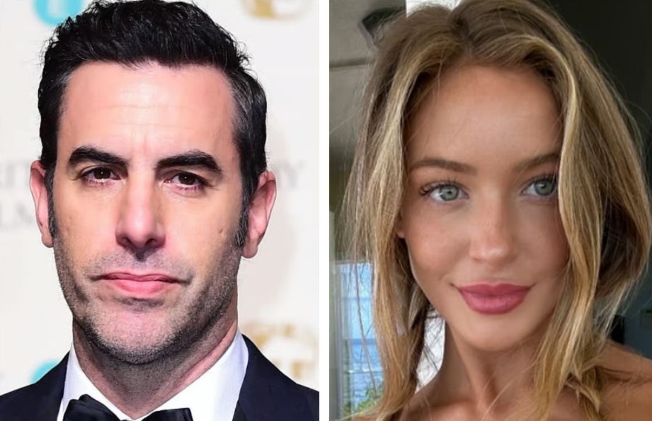 Hannah Palmer and Sacha Bron Cohen
