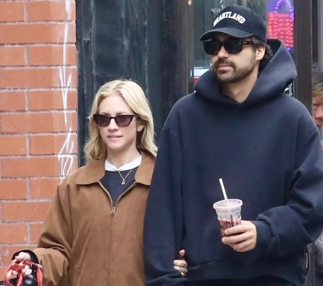 Hunter Moreno with his girlfriend Brittany Snow