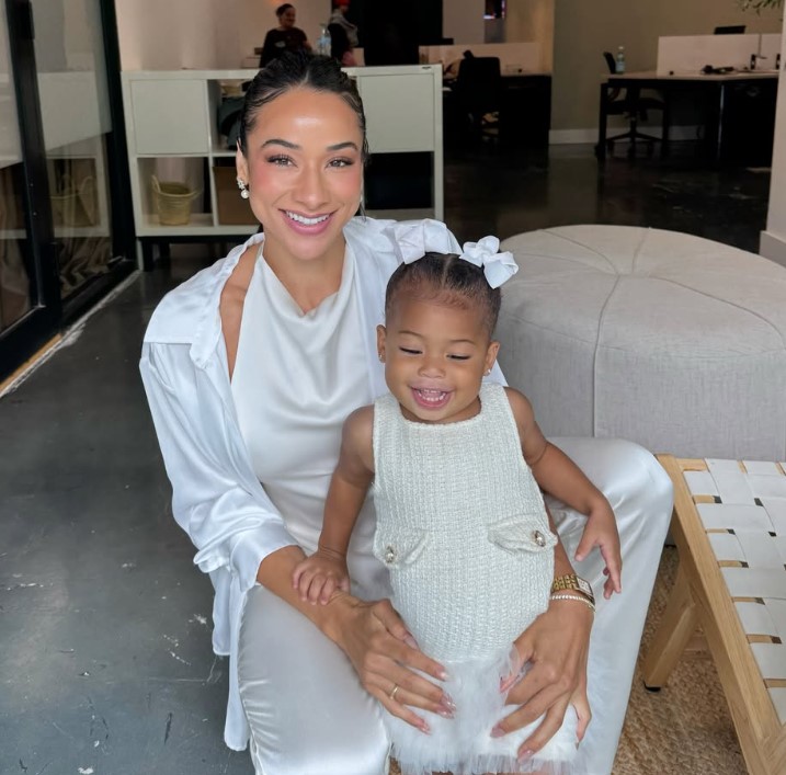 Keeta Vaccaro with her daughter
