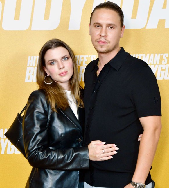 Peter Artemiev with his ex-wife Julia Fox