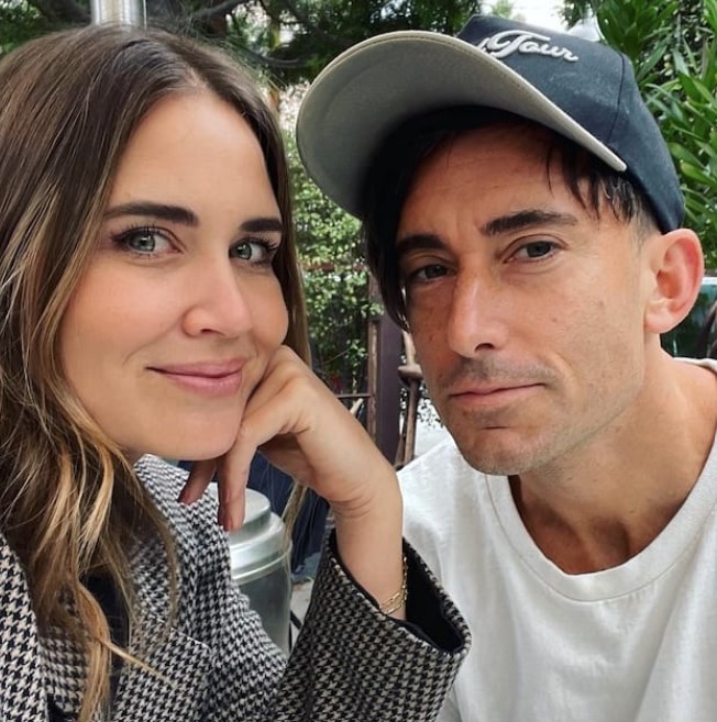 Phil Wickham with his wife
