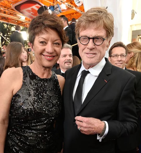 Sibylle Szaggars Redford and her spouse Robert Redford