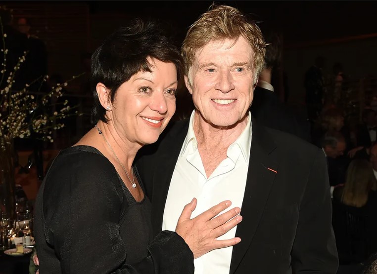 Sibylle Szaggars Redford with her spouse Robert Redford