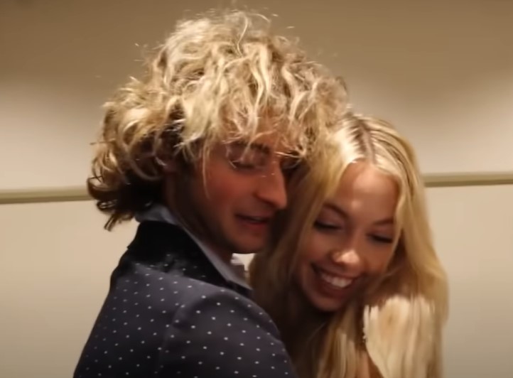 Topper Guild with his girlfriend Colie Nunez