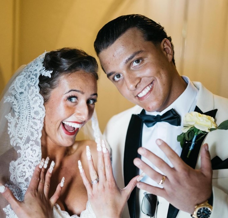 Venezuela Fury with her husband Noah Price