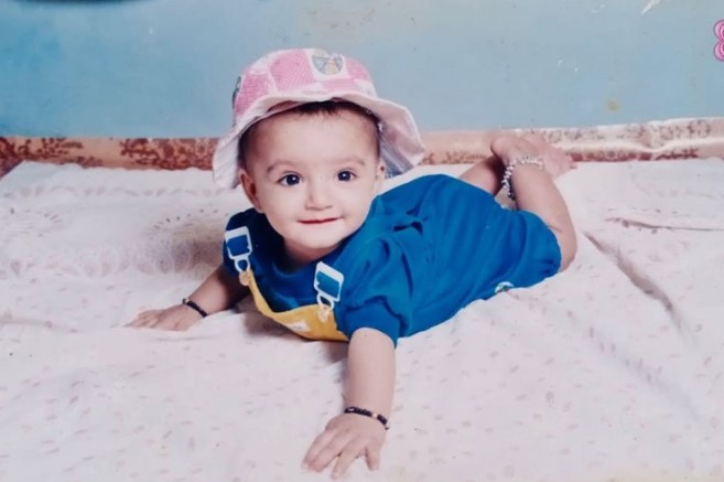 Rachi Sharma's childhood image